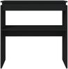 vidaXL Konsolentisch Schwarz 80x30x80 cm Holzwerkstoff 808315 Bild 3