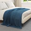 vidaXL Überwurfdecke Marineblau 200 x 150 cm Fleece 42017022 Bild 3