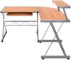 Eck-Computertisch, Holzwerkstoff, Braun, 132 x 112 x 99 cm Bild 3
