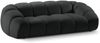 Micadoni Sofa Diana 3-Sitzer XL Strukturierter Samtstoff Anthrazit Bild 2