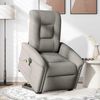 vidaXL Elektrischer Massagesessel mit Aufstehhilfe Taupe Stoff 3303291 Bild 3