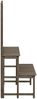 vidaXL Blumentreppe mit Rankgitter Grau 70x42x115cm Massivholz Tanne 316414 Bild 3