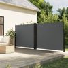 vidaXL Seitenmarkise Ausziehbar Anthrazit 180x600 cm 4004643 Bild 2