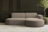 Kaiser Möbel Ecksofa Designer MODENA STUDIO L stoff Poso und Neve Bild 5