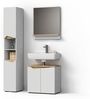 Livinity® Badmöbel-Set Timavo, Weiß/Artisan-Eiche, 3 Teile, mit Hochschrank, (3-St) Bild 5