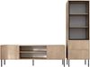 Wohnzimmer-Set Domi I (Farbe: Eiche Cremona) Bild 2