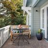 Runder Gartentisch in Holzoptik 10045726 Bild 5