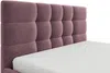 Vente-unique - ELIAVA Bett Stoff Rot - B 213 cm x H 106 cm x L 190 cm Bild 5