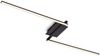 BRILONER - LED Deckenlampe schwenkbar, warmweiße Lichtfarbe, 12 Watt, 1400 Lumen, LED Lampe, LED Deckenleuchte, Wohnzimmerlampe, Schlafzimmerlampe, Küchenlampe, 143,6 x 12 x 6,6 cm, Schwarz Bild 3
