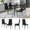 Esszimmerstuhl Grand Schwarz 42.5 x 48 cm 4er Set Vicco Bild 2