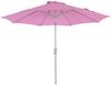 Sonnenschirm N18, Gartenschirm, Ø 2,7m neigbar Polyester/Alu 5kg ~ flieder Bild 3