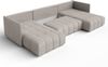 AX LIVING Mersino Eckschlafcouch mit Bettkasten 353 cm beige Bild 5