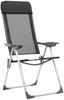 vidaXL Klappbare Campingstühle 4 Stk. Aluminium Schwarz 44308 Bild 4