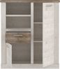 Forte 'DURO' 1 Highboard 10 cm Büroschrank Aktenschrank in Pinie weiß Eiche Antik Bild 4