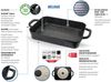 Elo Basic Auflaufform Belugo Rechteckbräter, Aluguss, (2-St), mit BBQ-Rillen Bild 2