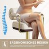 LuxusKollektion Barhocker Barhocker Set Höhenverstellbar Drehbar Lehne Armlehne Weiß Bild 4