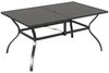 PHI VILLA Gartentisch (Outdoor Garten Esstisch Wetterfest, 1 outdoor esstische), Outdoor Terrasse Tisch für 6 Personen 152 * 97cm Bild 5