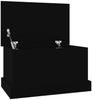 vidaXL Truhe Schwarz 50x30x28 cm Holzwerkstoff 816497 Bild 2