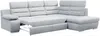 Ecksofa mit Schlaffunktion PYLOS - Grau - Ecke Rechts Bild 4