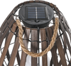 Solarbetriebene Laterne LUFUPA 61 cm Dunkelbraun Bild 5