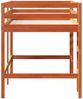 vidaXL Kinderhochbett mit Leiter Wachsbraun 80x200cm Massivholz Kiefer 852397 Bild 5