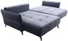 Ecksofa Schlafsofa Sofa SADIE Stoff Element Grafit Ottomane Links Bild 2