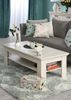 Couchtisch >Kashmir< in Pinie Weiss - 120,6x45,3x60,4cm (BxHxT) Bild 2