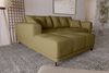 99rooms Massimo Ecksofa Strukturstoff NEVE Khaki mit Schlaffunktion Links Bild 2