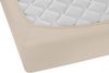 biberna Feinjersey-Spannbetttuch 0077144, kitt, 1x 90x190 cm - 100x200 cm Bild 2