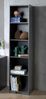 Regal Kariotta 46x45x195 Wandregal Holzwerkstoff Anthrazit/Buche Bild 3