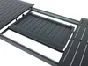 Vente-unique - VELYRA Garden dining set Metall Grau - B 60 cm100 cm x H 85 cm75 cm x L 57 cm205 cm286,5 cm Bild 4
