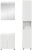 vidaXL Badezimmermöbel-Set TULUM 3 pcs Weiß 60 x 34 x 63 cm 3398034 Bild 3