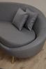 3-Sitzer-Sofa, 'Eses', 85 x 120 x 255, Dunkelgrau Bild 3