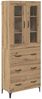 vidaXL Highboard Artisan-Eiche 69,5 x 34 x 180 cm Holzwerkstoff 3416003 Bild 2