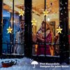 Elegear LED-Lichterkette Weihnachtsdeko Fenster Stern, beleuchtete Weihnachtsbeleuchtung, Lichterkette Sterne mit Timer Innen/Außen, Weihnachtsstern Fensterdeko Bild 3