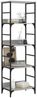 Bücherregal | Standregal Grau Sonoma 50x33x153 cm Holzwerkstoff Bild 3