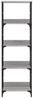 Bücherregal | Standregal Grau Sonoma 50x33x153 cm Holzwerkstoff Bild 4