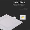 LED Einbau Panel, 12 Watt, 1160 Lumen, katlweiß, L 17 cm Bild 5