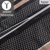 Buymax Bettwäsche, Renforcé, 3 teilig, Bettbezug-Set 200x200 cm 100% Baumwolle mit Reißverschluss, Streifen Bild 3