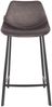 Tresenhocker FRANKY VELVET Samt Grau von DutchBone Bild 2