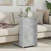 vidaXL Beistelltisch Mit Rad, Holz Beton Grau, 40 x 35 x 60 cm Bild 4