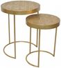 Beistelltisch Set "Edda" gold Bild 3