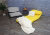 Schlafsessel HWC-E68, Schlafsofa Funktionssessel Klappsessel Relaxsessel, Stoff/Textil ~ gelb Bild 3