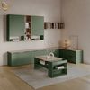 Livinity® Wohnwand Piave, Grün, 2 Teile, (2-St) Bild 2