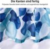 Duschvorhang 120x200cm Blaue Bild 5