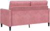 vidaXL Sofa mit Stauraum Rosa 152 x 78 x 87 cm Polyester 42036937 Bild 5
