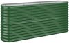 vidaXL Hochbeet Verzinkter Stahl 152x40x68 cm Grün 318893 Bild 2