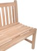 Teak Gartenbank SOLO 3-Sitzer 150 cm ohne Armlehne Bild 3