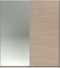Kleiderschrank Swing in Eiche mit Spiegel 178 cm Bild 5