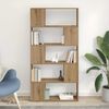 vidaXL TV-Schrankset Wandmontiert Braun 80 x 24 x 156 cm Holzwerkstoff 875204 Bild 1